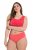 Ulla Popken 849140 Gebloemde slips 5-pack Gebroken wit - Slips - 