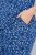 Ulla Popken 849144 Pyjama met dierenprint Donkerblauw - Pyjama's en Loungewear - 