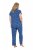 Ulla Popken 849144 Pyjama met dierenprint Donkerblauw - Pyjama's en Loungewear - 