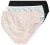 Ulla Popken 849194 Gebloemde slips met kant 3-pack Zwart - Slips - 