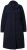 Ulla Popken 849803 Stretch jas met hoge kraag Donkerblauw - Jassen - Jassen in grote maten