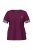 Ulla Popken 849850 Pyjama met ruitjes Bessenrood - Pyjama's en Loungewear - 