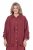 Ulla Popken 849860 Kimono Roestrood - Vesten - Vesten in grote maten voor dames