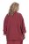 Ulla Popken 849860 Kimono Roestrood - Vesten - Vesten in grote maten voor dames