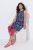 Ulla Popken 849887 Mouwloze jersey jurk Donkerblauw - Jersey jurken - 