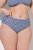 Ulla Popken 850077 Bedrukte slips 5-pack Lichtblauw - Slips - 