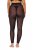 Ulla Popken 850264 Bedrukte panty legging Zwart - Panty's & sokken - 