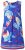Ulla Popken 850367 Bedrukte jersey jurk Donkerblauw - Jersey jurken - 