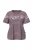 Ulla Popken 850403 Pyjama met bloemenprint Bruin - Pyjama's en Loungewear - 