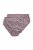 Ulla Popken 850538 Gebloemde slips van biologisch katoen 2-pack Bruin - Slips - 