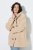 Ulla Popken 850589 Teddy jack Gebroken wit - Jassen - Damesjassen in grote maten