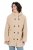 Ulla Popken 850589 Teddy jack Gebroken wit - Jassen - Damesjassen in grote maten