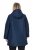 Ulla Popken 850794 Functionele jas Donkerblauw - Jassen - Jassen in grote maten