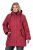 Ulla Popken 850794 Functionele jas Rood - Jassen - Jassen in grote maten