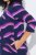 Ulla Popken 850920 Jersey jurk Donkerblauw - Kleedjes - Jurken in alle maten