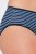 Ulla Popken 850966 Gestreepte slips 5-pack Donkerblauw - Slips - 