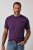 JP1880 850985 T-shirt met borstprint Donkerpaars TALL - TALL T-shirts - TALL T-Shirts Heren