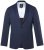 JP1880 851032 Colbert met lichte halve voering Donkerblauw - Pakken - Grote Maten Kostuum Heren