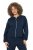 Ulla Popken 851040 Sweatvest met rits Donkerblauw - Sweatshirts - Sweatshirts voor dames in grote maten