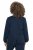 Ulla Popken 851040 Sweatvest met rits Donkerblauw - Sweatshirts - Sweatshirts voor dames in grote maten