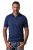 JP1880 851048 Poloshirt met rits Nachtblauw TALL - TALL polo's - TALL poloshirts met extra lengte