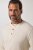 JP1880 851075 Henley-shirt met lange mouwen Zandgrijs TALL - TALL T-shirts - TALL T-Shirts Heren