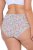 Ulla Popken 851140 Gebloemde slips 5-pack Roze - Slips - 