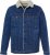 JP1880 851363 Spijkerjas met teddyvoering Denimblauw - Jassen - Grote Maten Herenjassen