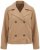 Ulla Popken 851435 Trenchcoat Bruin - Jassen - Jassen in grote maten