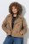 Ulla Popken 851435 Trenchcoat Bruin - Jassen - Jassen in grote maten