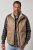 JP1880 851516 Bodywarmer in suèdelook met teddyvoering Beige - Jassen - Grote Maten Herenjassen