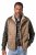 JP1880 851516 Bodywarmer in suèdelook met teddyvoering Beige - Jassen - Grote Maten Herenjassen