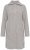 Ulla Popken 851563 Gebreide jurk met lange mouwen Beige - Kleedjes - Jurken in alle maten