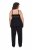 Ulla Popken 851693 Pyjama Zwart - Pyjama's en Loungewear - 