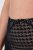 Ulla Popken 851700 Geruite slips met hoge taille en kant Zwart - Slips - 