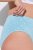 Ulla Popken 851714 Bedrukte slips 5-pack Zwart - Slips - 
