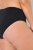Ulla Popken 851752 Gestreepte slips 5-pack Zwart - Slips - 