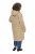Ulla Popken 851764 Oversized jas met afneembare capuchon Zand - Jassen - Jassen in grote maten