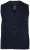 JP1880 851800 Tweed gilet met visgraatmotief Donkerblauw - Pakken - Grote Maten Kostuum Heren