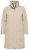 Ulla Popken 851811 Gewatteerde jas Beige - Jassen - Jassen in grote maten