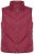 Ulla Popken 851833 Gewatteerd vest met opstaande kraag Rood - Bodywarmers - 