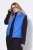 Ulla Popken 851833 Gewatteerd vest met opstaande kraag Blauw - Bodywarmers - 