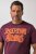 JP1880 851910 Rolling Stones Vintage Logo T-shirt Aubergine - Band T-shirts - Band T-shirts in grote maten