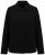 Ulla Popken 852167 Blazer met overhemdkraag Zwart - Blazers - Blazers in grote maten voor dames