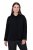 Ulla Popken 852167 Blazer met overhemdkraag Zwart - Blazers - Blazers in grote maten voor dames