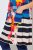 Ulla Popken 852308 Gestreepte jersey jurk Donkerblauw - Jersey jurken - 