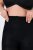 Ulla Popken 852349 Gestippelde panty Zwart - Panty's & sokken - 