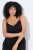 Ulla Popken 852636 Wikkeljurk Zwart - Jersey jurken - 