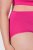 Ulla Popken 852761 Gestreepte slips met hoge taille 5-pack Petrol - Slips - 