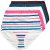 Ulla Popken 852761 Gestreepte slips met hoge taille 5-pack Petrol - Slips - 